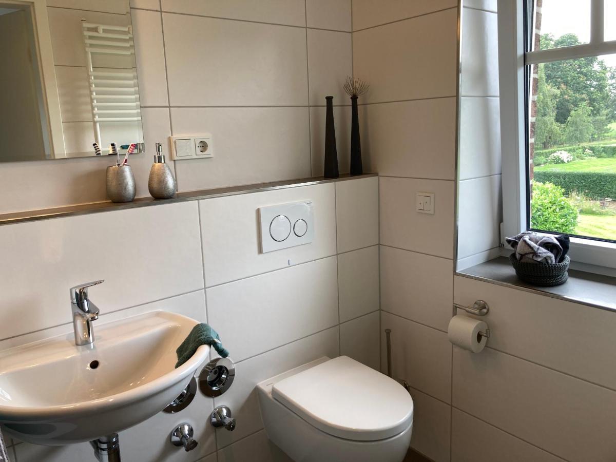 Ferienwohnung Heeser Birkenhof - Urlaub Auf Dem Bauernhof Mit Blick Ins Gruene Weeze Zewnętrze zdjęcie